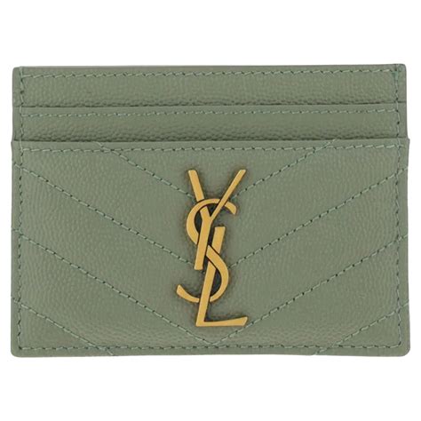 saint laurent wallet card holder